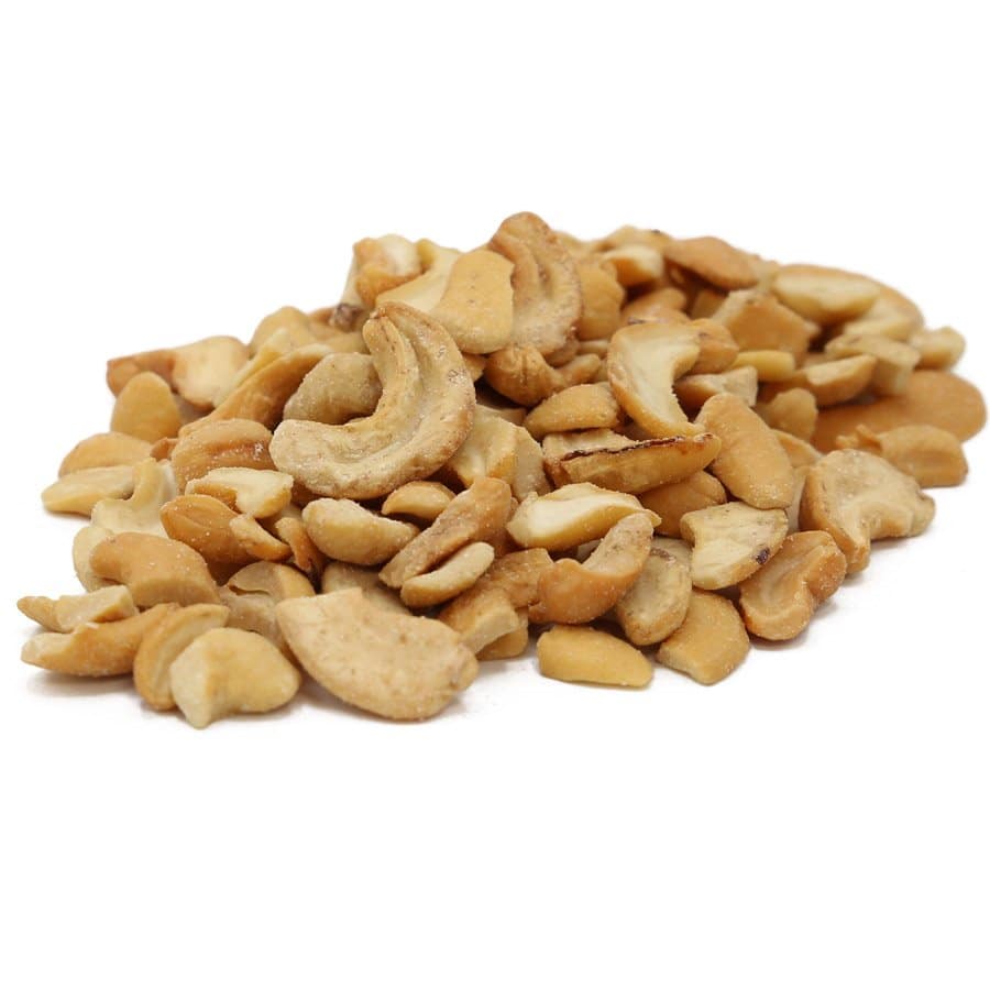 Freshly Roasted Cashews Halves & Pieces Salted