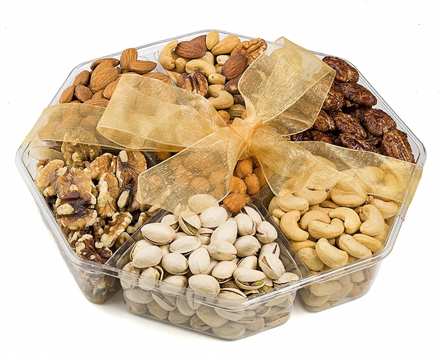  Honey Roasted Peanuts, Cashews, & Almond Mix - 1 LB Container  : Grocery & Gourmet Food