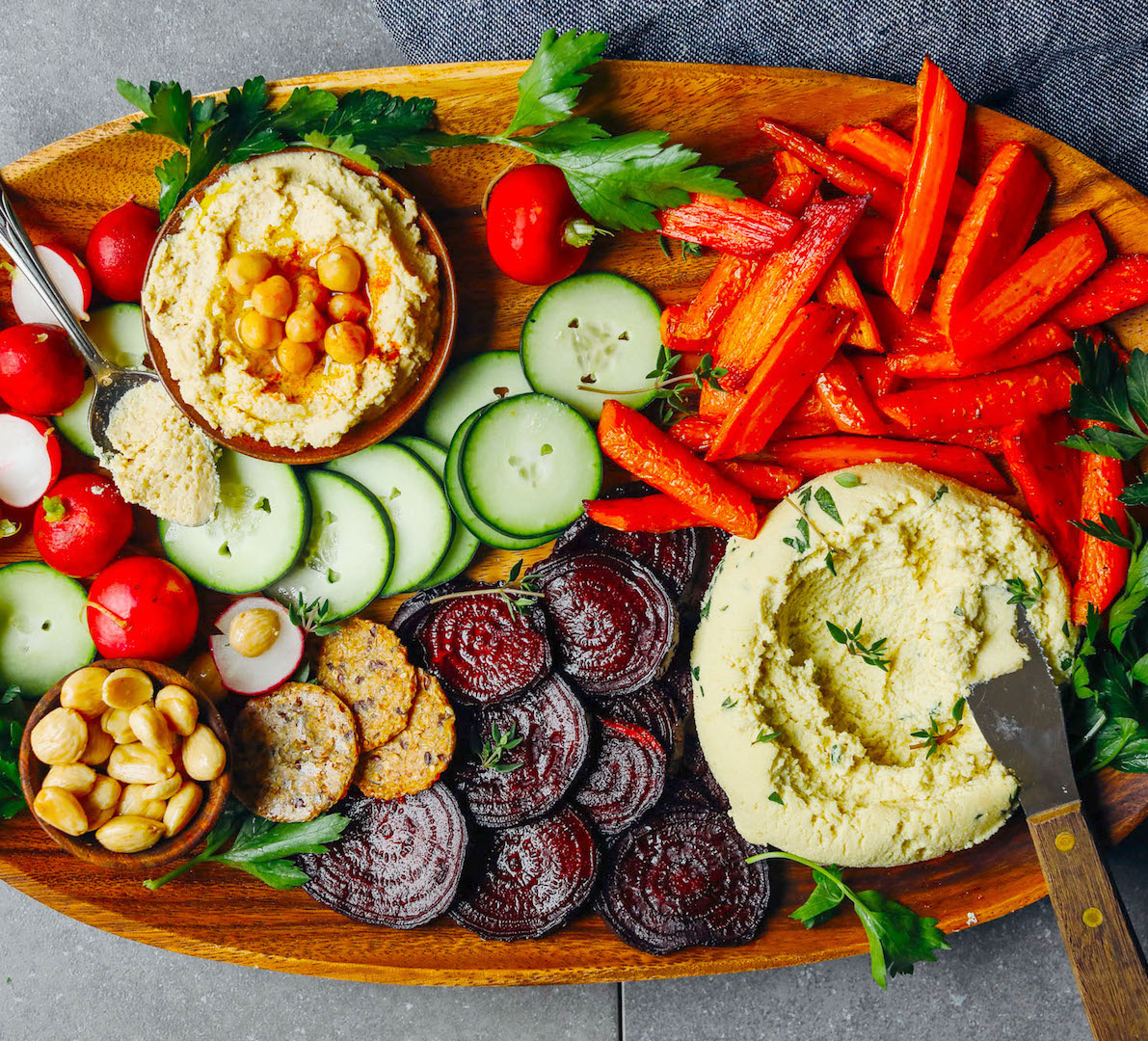 Macadamia Cheese + Vegan Crudité - Farm Fresh Nuts